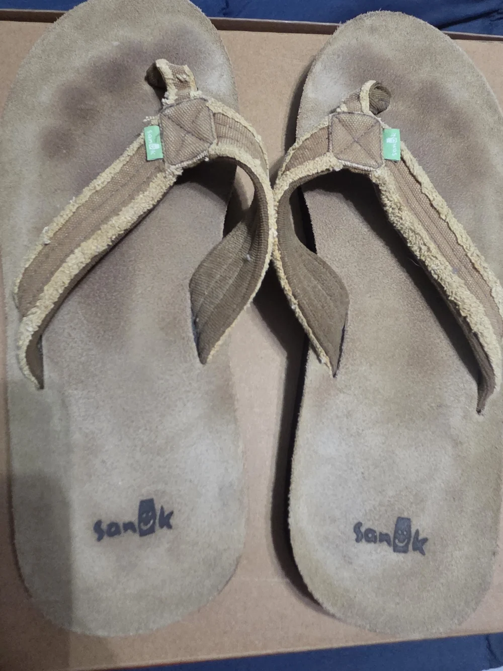 Sanuk comfortable brown